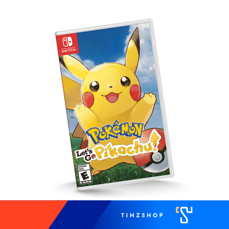 แผ่นเกม Nintendo Switch Pokemon Let's Go Pikachu ภาษาอังกฤษ _1